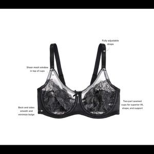 Retro Chic Full Figure Underwire Bra